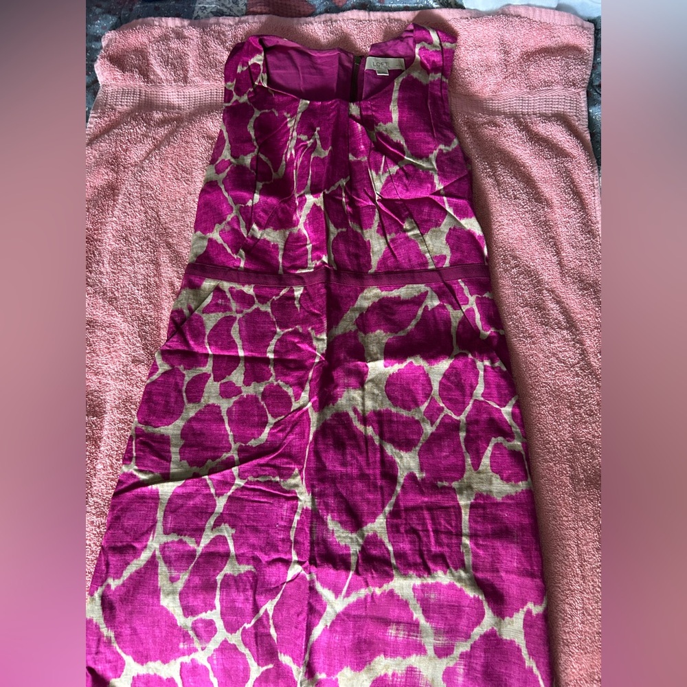 LOFT Pink Dress Resort Wear